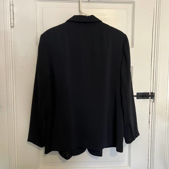 Signature by Harve Bernard black single button blazer 14 - Picture 7 of 11